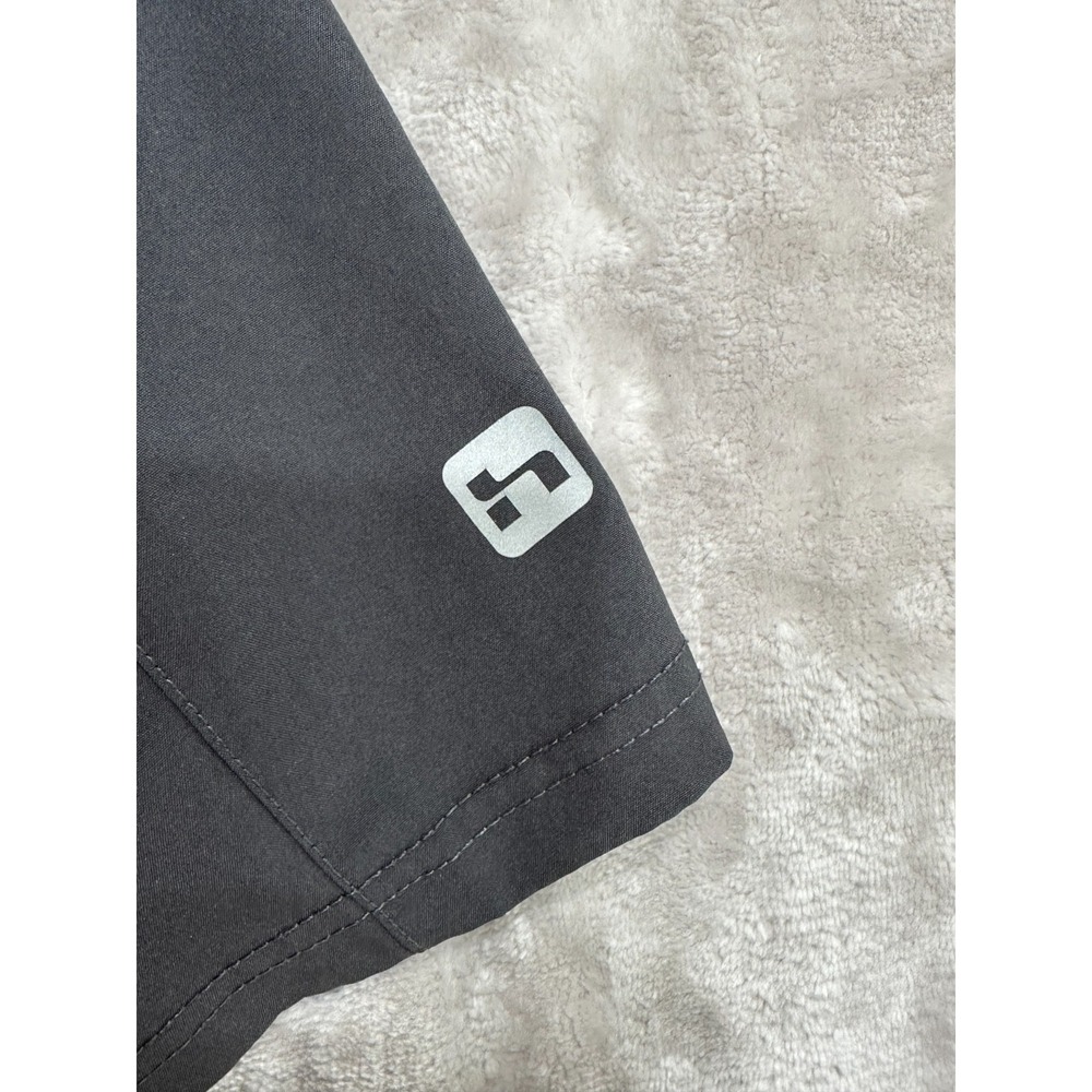 Hinds Running Shorts Mens Size Large Gray Fully Lined Pockets Stretch Waist - Picture 4 of 12